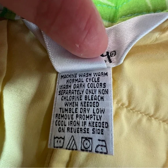 NWT 🍋 Lilly Pulitzer Lemon Sorbet Color Size 4. Cotton Corduroy super soft - Picture 6 of 10